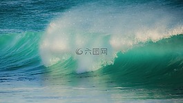 沖浪,海,自然
