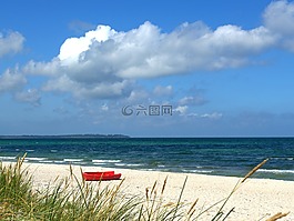 引導(dǎo),海灘,海