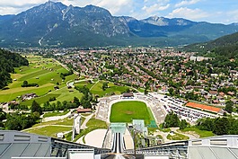 garmisch,施帕滕基,巴伐利亞
