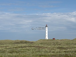燈塔,北海,丹麥