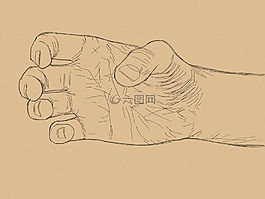 手,藝術(shù),素描