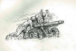 第二次世界大戰(zhàn),二戰(zhàn),榴彈炮