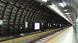 地鐵,站,東京