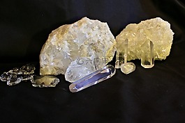 白水晶,水晶,石英晶體