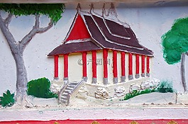 老撾,萬(wàn)象,馬賽克