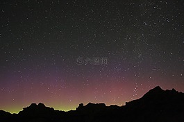 極光,北極光,天空
