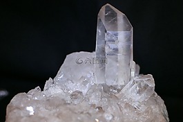 白水晶,水晶,石英晶體
