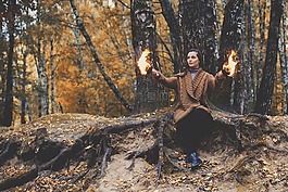 火,秋季,巫師