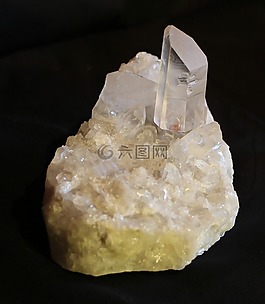 白水晶,水晶,石英晶體