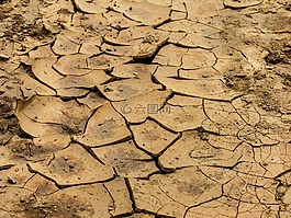 地球,粘土,干
