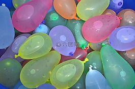水球,彩色,夏天