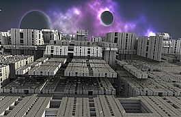 空間,城市,分形