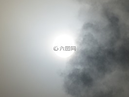 太陽(yáng),云,煙