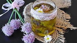 韭菜,油,schnittlauchöl