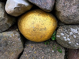 石,黄金,石头