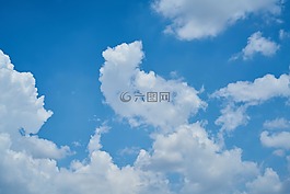 云,天空,白