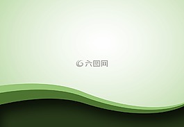 背景,綠色,綠波帶設計