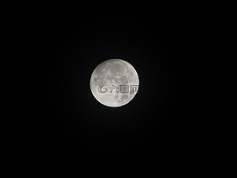 滿月,月亮,夜