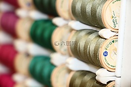 線程,輥,縫