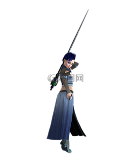 幻想,女孩,守衛(wèi)