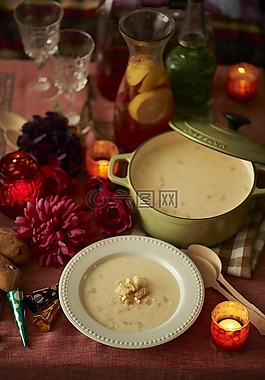 碗,奶油,食品