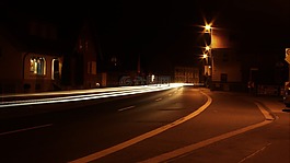 長(zhǎng)時(shí)間曝光,夜,路
