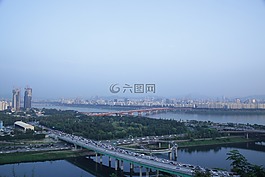 交匯處,eungbongsan,夏天