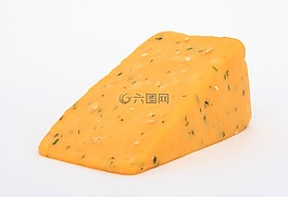 塊,奶酪,俊俏