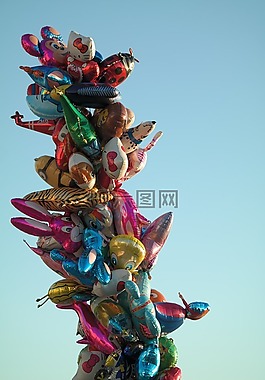 氣球,天空,飛