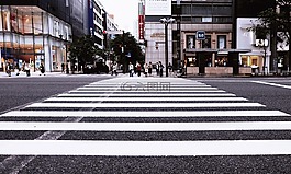 建筑物,城市,路口