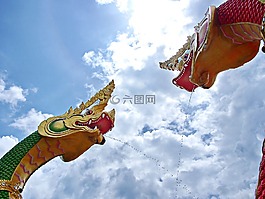 天空,紅色,景觀