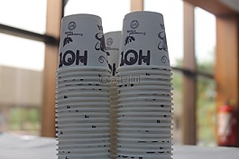 杯,咖啡,慶典
