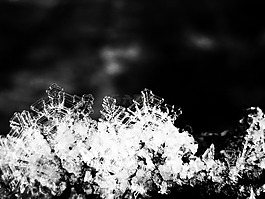 晶体,冰,冬季