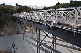 橋,河,木