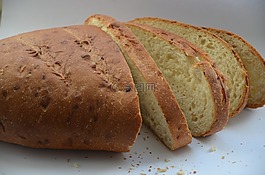 面包,食品,切片