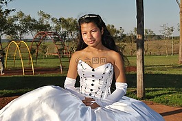 公主,戶(hù)外活動(dòng),坐在