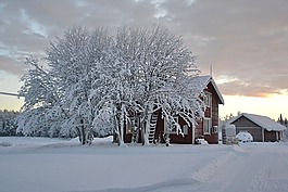 拉普蘭,瑞典,雪