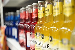 啤酒,集市,陳列柜