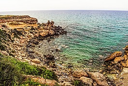 巖質(zhì)海岸,灣,科夫