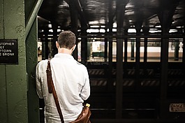 男子,人,鐵路