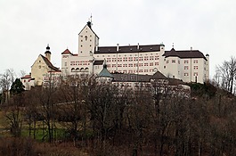 hohenaschau,城堡,高度堡