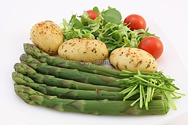食欲,蘆筍,蕃茄