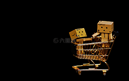 danbo,數(shù)字,購(gòu)物車(chē)