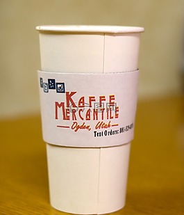 杯,咖啡,熱