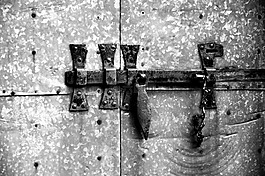 螺栓,鎖,門