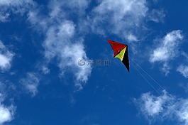 云,天空,風(fēng)箏