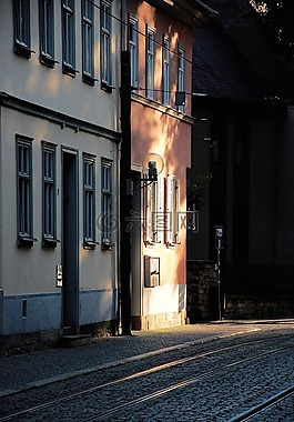 光,晚上,abendstimmung