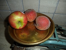 水平,泛,水果