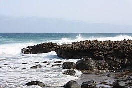 海,沖浪,波