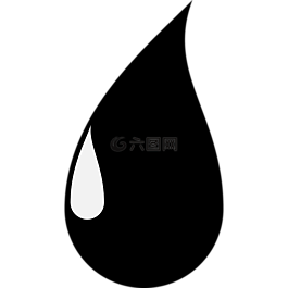 石油,滴,液體